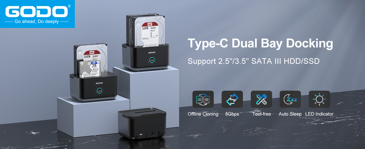 TYPE C DUAL BAY DOCKING 
