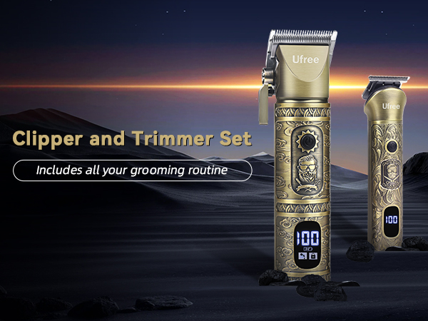 ufree clippers and trimmers set