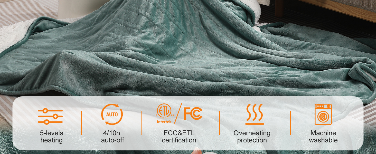 electric blanket queen