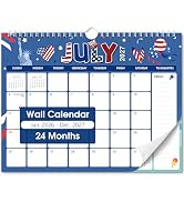 Wall Calendar 2026-2027, 24 Month Calendar from May 2026 to December 2027, 11" X 8.5", Monthly Ca...