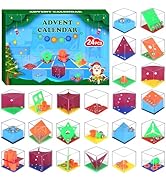 Advent Calendar 2024, Christmas Fidget Toys Advent Calendars Party Favors Kids 4-8 8-12 Brain Tea...