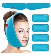 Comfytemp Wisdom Teeth Ice Pack Head Wrap, Face Ice Pack for TMJ Relief, Surgery Recovery, FSA HS...