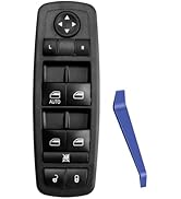 Master Power Window Switch 8+13 Pins, Replacement for 2011-2016 Dodge Journey, Window Control Swi...