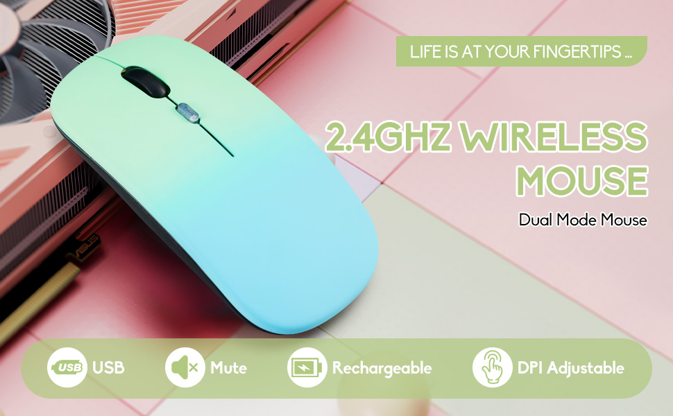 Wireless Bluetooth Mouse,