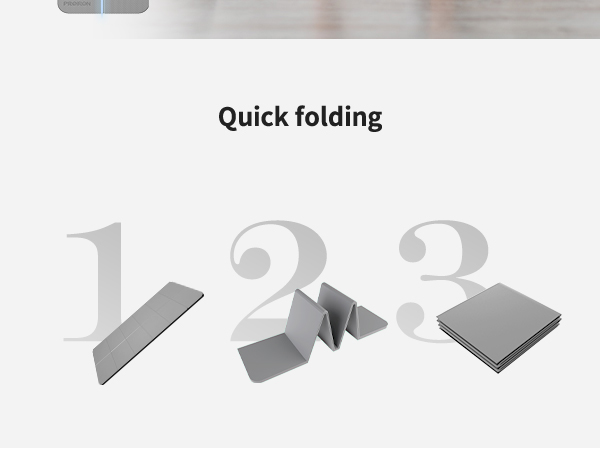 PROIRON foldable yoga mat