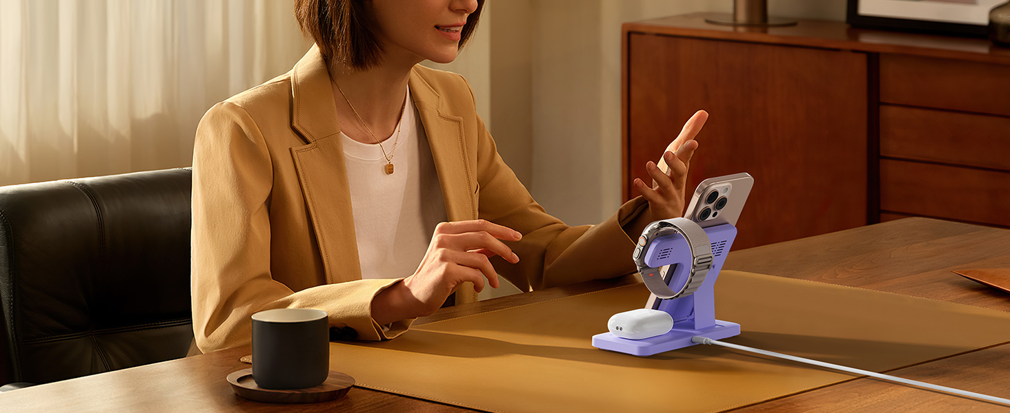 wireless charging station