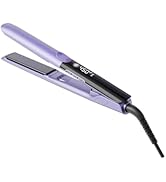 ANNLARY Hair Straightener, 1 Inch Flat Iron Straightener and Curler 2 in 1, Professional Ceramic ...