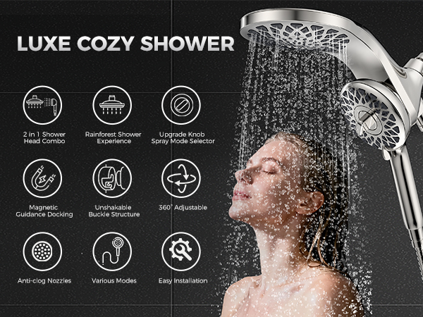 shower head with handheld