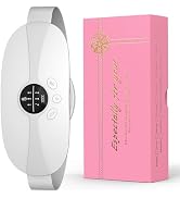 BAMCOO Portable Cordless Heating Pad, 5s Fast Heating, 3 Heat Levels and 3 Massage Modes, Menstru...