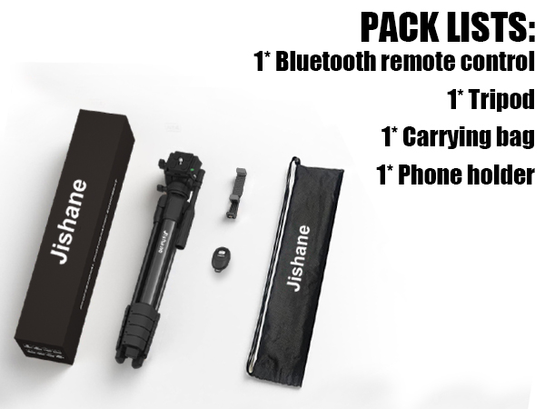 camera tripod packlists