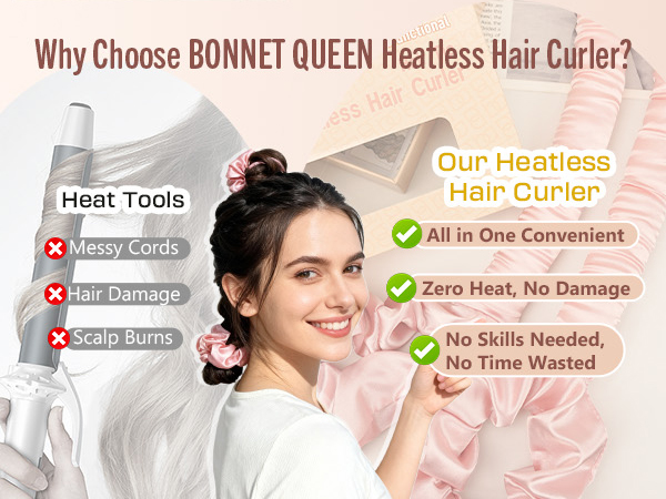 hair rollers heatless curlers curls curler curling overnight rods curl roller women curly