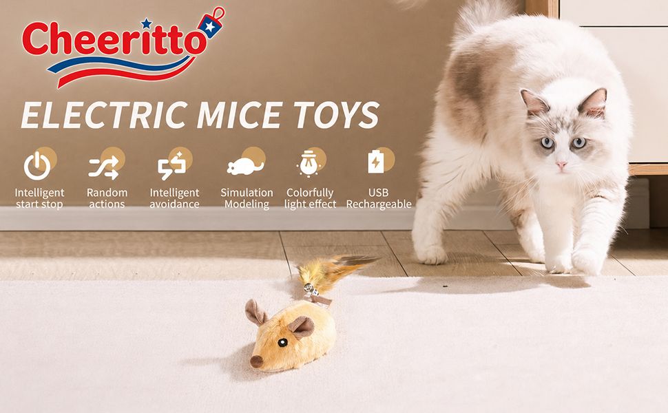 cat toy mouse