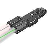 Mlok Picatinny Mounted Tactical Flashlight Green Laser 940nm IR Illuminator Flashlight IR Laser 4...