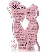 Mom Gifts Mothers Day Gifts from Daughter, Mom Birthday Gift Ideas Cool Easter Day Gifts for Mom ...