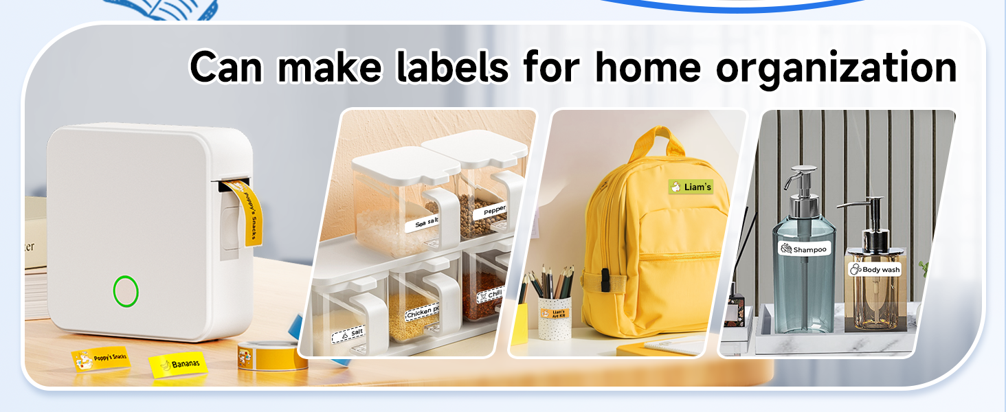 office organization brother label maker mini printer cool gadgets home organizationsticker maker