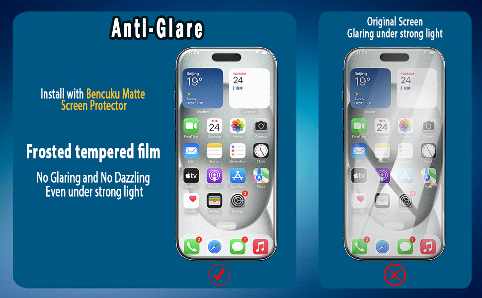 screen protector iphone 15 pro max matte