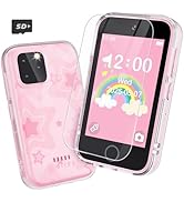 Kids Smart Phone for Girls, 3.5'' Touchscreen Kid Phones Toys for Girls 3 4 5 6 7 8 Years Old, Ch...