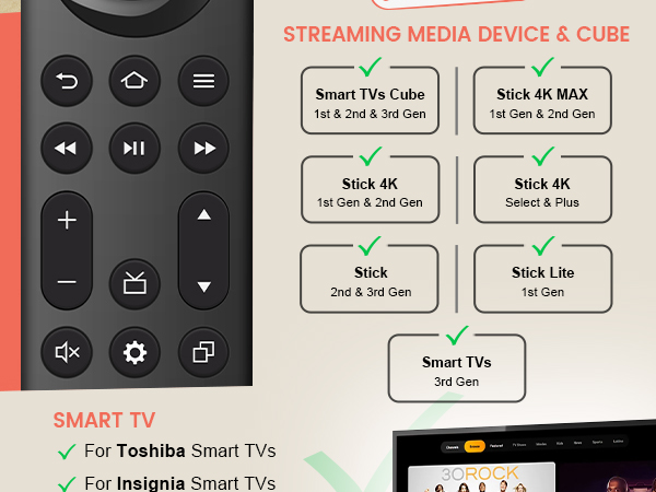 replacement voice remote