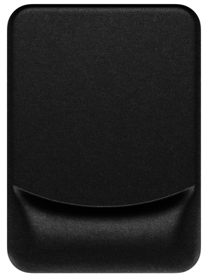black mouse pad with Gel Wrist Support
