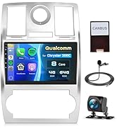 8 Core 4GB+64GB Qualcomm Radio for Chrysler 300C 2004-2011 Android Car Stereo with Wireless CarPl...