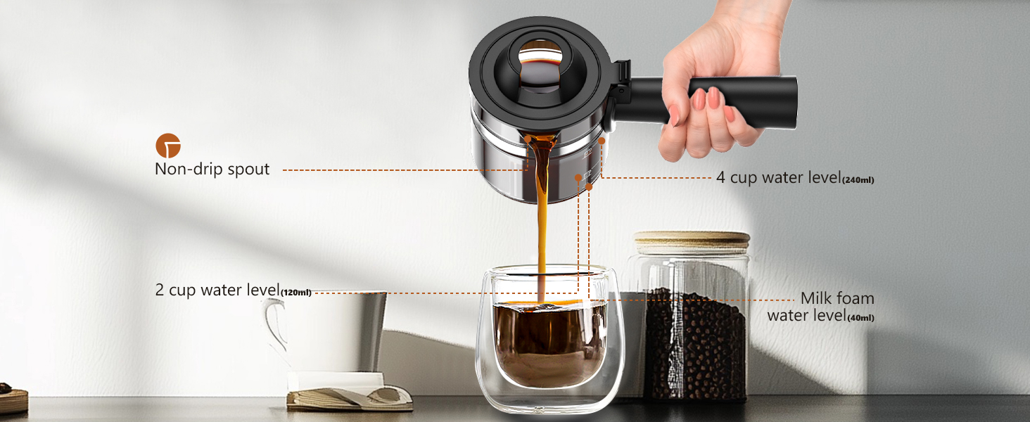 3.5bar coffee machine