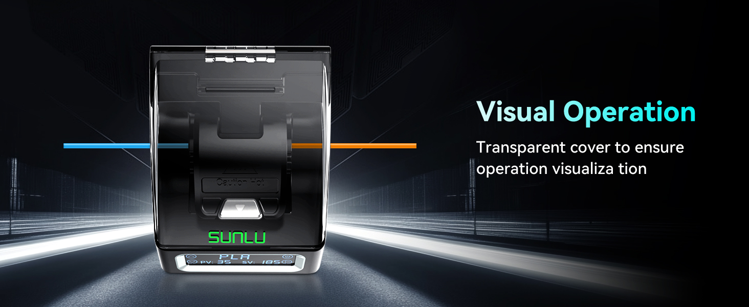 SUNLU Filament Connector, Fast Heating Filament Connector for 3D Printer Filament 1.75mm