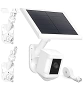 Adjustable Wall/Pole Mount for Ring Cameras &amp; Solar Panels, Universal 2-in-1 Bracket for Ring/Bli...