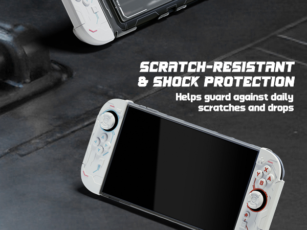 PlayVital Protective Case for Nintendo Switch 2, Stellar Mecha Ergonomic Cover