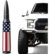 EcoAuto Bullet Antenna Replacement for Dodge Ram &amp; Ford F150 F250 F350 Super Duty Ford Raptor Bro...
