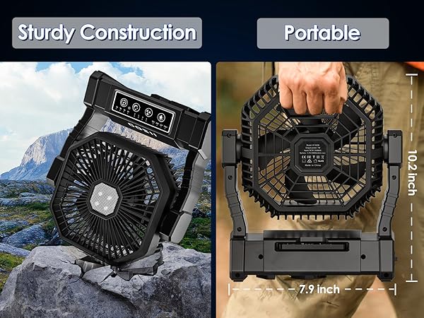 High-quality rechargable fan