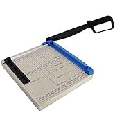 TEXALAN 12” A4 Paper Cutter Multi-Purpose Trimmer for Copper Sheet, Leather, Plastic Sheet, Iron ...