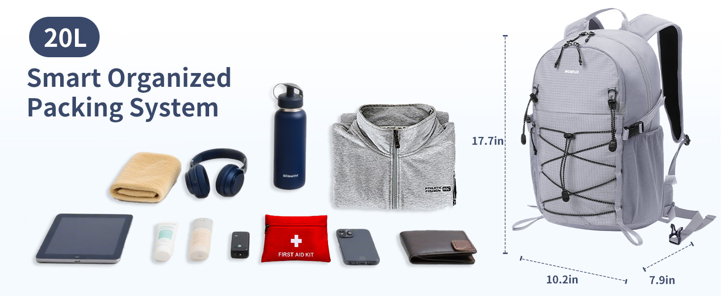 20L travel backpack