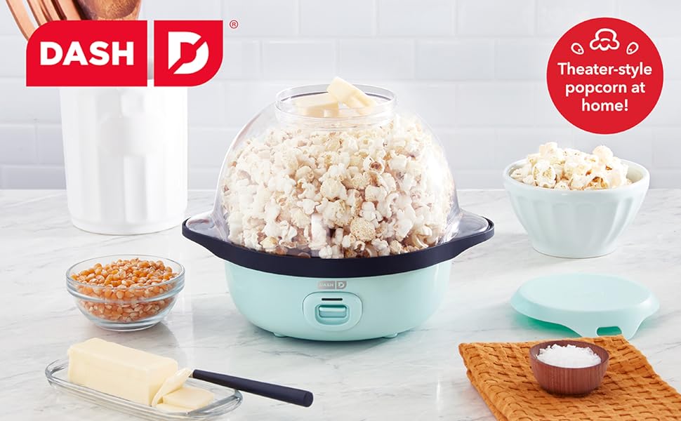 Dash popcorn, stirring popcorn, 3qt, 12 cups