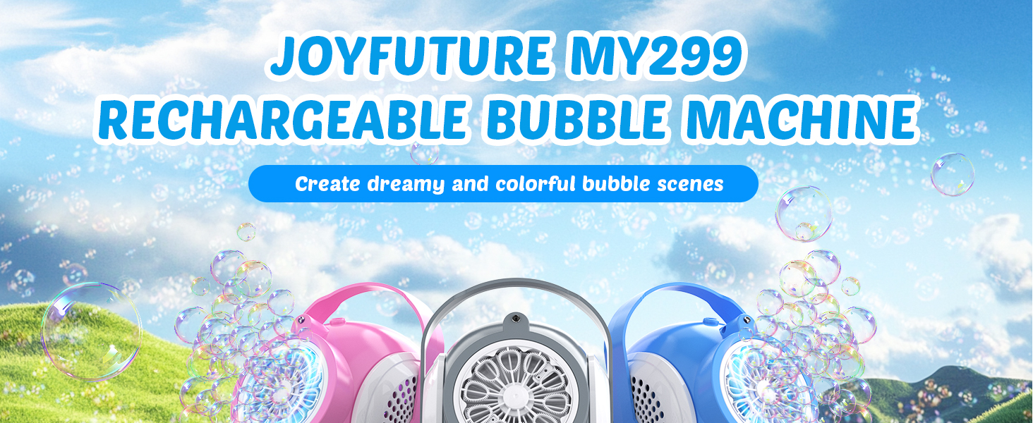 Rechargeable Bubble Machine