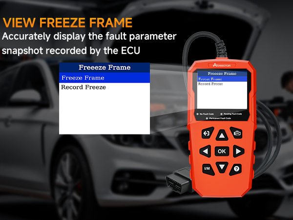 OBD2 Scanner with Freeze Frame