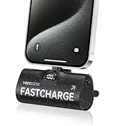 VEEKTOMX Small Portable Charger for iPhone, Fast Charging Power Bank Mini 5000mAh PD Battery Pack...