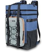 Backpack Cooler - AYAMAYA Upgrade Leakproof Cooler Backpack with Padded Top Handle, 40 Cans Large...
