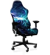 QYZDLM Gaming Chair Covers Slipcovers, 3D Printing Stretchable Elastic Computer Reclining Gaming ...