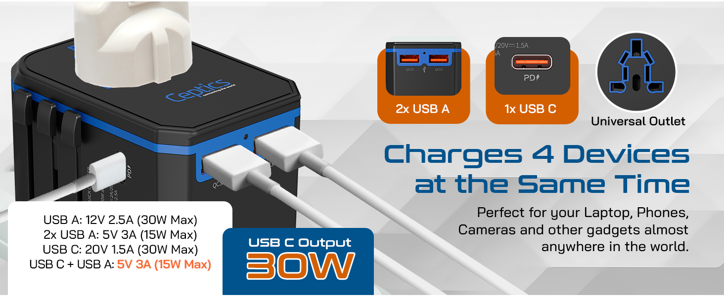 international plug adapters type f plug adapter usb c plugs for wall outlet adapter converter usb c