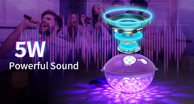 floating bluetooth pool speaker