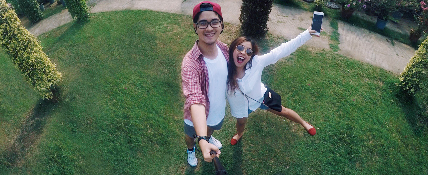 Long selfie stick for gopro