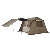 Naturehike Village Instant Tent, 4 Person 8 Person Camping Tent with Full Rainfly, Waterproof Lar...