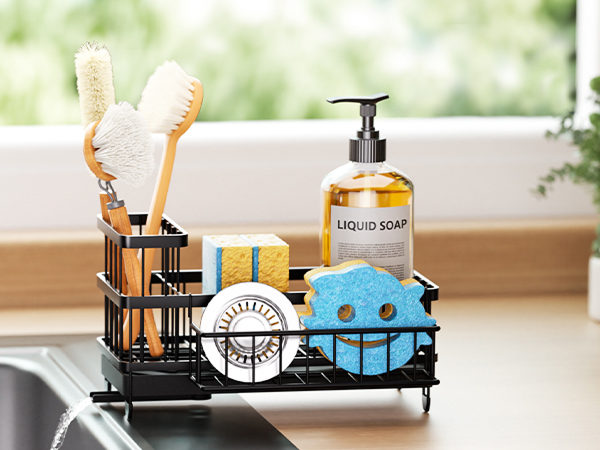 sponge rack kitchen storage and organization