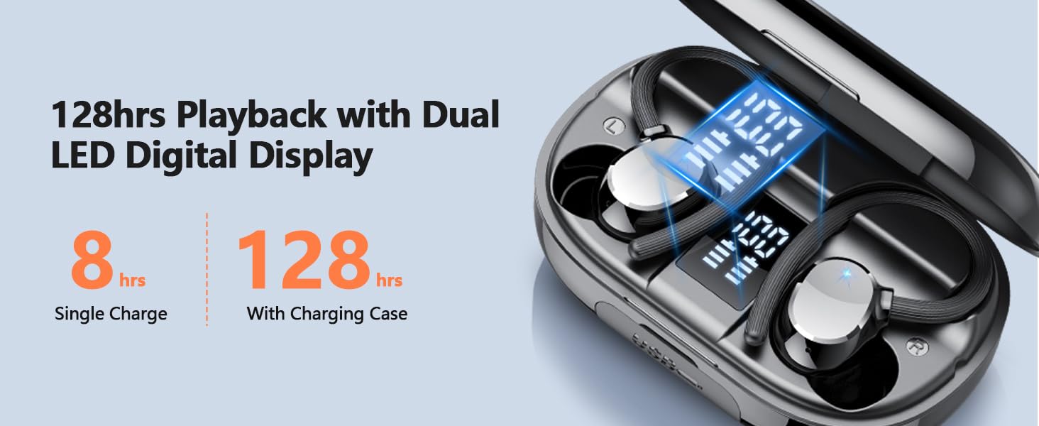 Deals Sport Over-Ear Electronics Audífonos Loops Microphone Airpod Earbud Echo In-Ear Small Phones