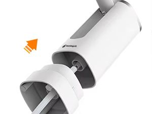 Inset water suction hose