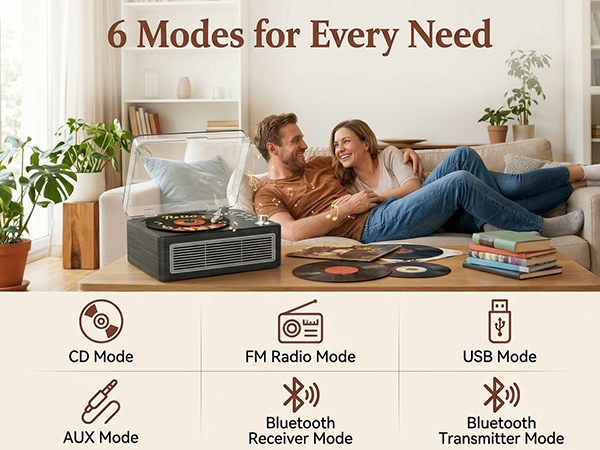 CD Player with speakers