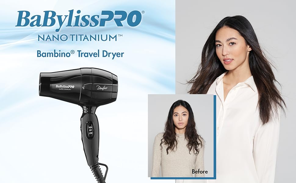 Nano Titanium Bambino Travel Dryer