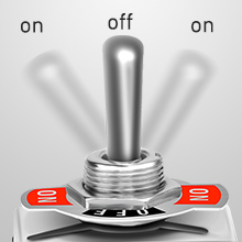 on off on rocker switch