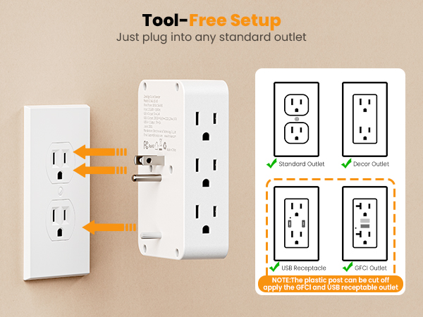 outlet extender for behind furniture