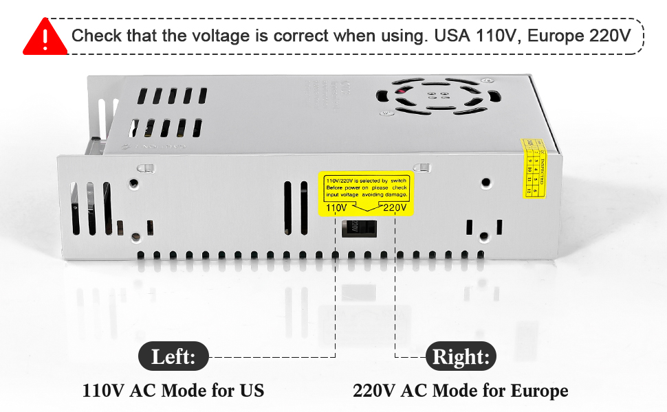 12v 30a 360w ac to dc power converter